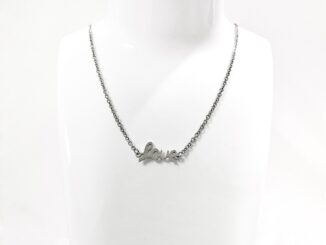 Stainless Steel Neck Chain 1mm  สร้อยคอสแตนเลสแท้ 100% จี้ตัวอักษร Love  หนา 1 mm รับประกันสินค้า [สินค้ารุ่น S39]
