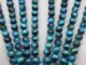 ลูกปัดหินธรรมชาติ สีฟ้า ลายตาเสือ 4-14 มม. สําหรับสร้อยข้อมือ Diy