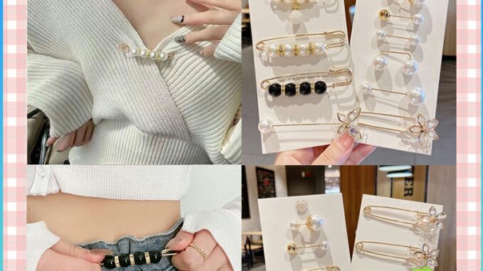 เข็มกลัด เข็มกลัดคนท้อง เข็มกลัดปรับขนาดเอวกางเกง Fashion Accessories Bensen