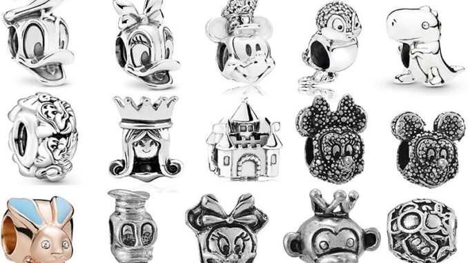 เครื่องประดับ สร้อยข้อมือ จี้ลูกปัด รูปการ์ตูนมิกกี้ มินนี่เมาส์ เหมาะกับของขวัญ สําหรับผู้หญิง และเด็ก