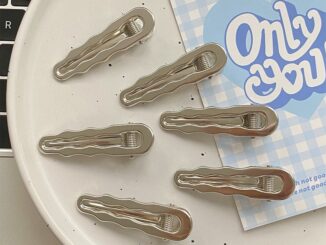 Onem กิ๊บติดผม โลหะ สีเงิน ปากจระเข้ เครื่องประดับ สําหรับผู้หญิง