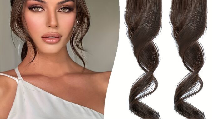 กิ๊บติดผมหน้าม้าสังเคราะห์ เพิ่มความสวยงามและสไตล์ให้กับลุคของคุณ 2 ชิ้น