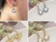 จี้แผ่นโลหะผสม หลายรูปแบบ สําหรับทําเครื่องประดับ DIY จํานวน 1 ชิ้น ต่อถุง
