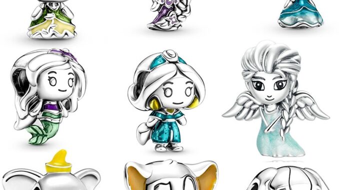 จี้ลูกปัด รูปการ์ตูนนางเงือก งู สีเงิน สําหรับทําเครื่องประดับ สร้อยข้อมือ เหมาะกับผู้หญิง และเด็ก