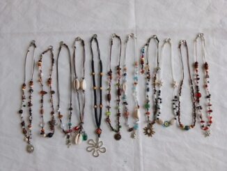สร้อยคอ สร้อยถักเชือกเทียน handmade สร้อยแฟรี่ สร้อยฮิปปี้ สร้อยใส่ไปงานดนตรี