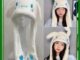 ❄️พร้อมส่ง❄️หมวกดุ๊กดิ๊ก หูกระดิกได้ ชินนาม่อน Cinnamonroll ของขวัญ ของเล่น กันหนาว