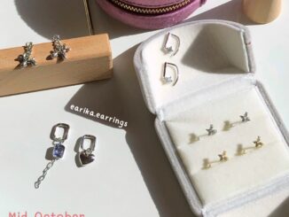 earika.earrings - ต่างหูเงินแท้ S92.5 (เจาะ) เหมาะสำหรับคนแพ้ง่าย - คอลเลคชั่นกลางเดือนตุลาคม 2022 (2)
