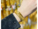 สร้อยข้อมือบิดเกลียวพ่นทราย5บาท พร้อมส่ง  ตะขอบิดง่าย ไม่ลอก ไม่ดำ