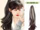 แฮร์พีชหางม้า ผมลอน แบบหนีบ สีทูโทน หนีบง่าย ได้ลุคสวยๆทันที