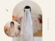 ส่งจากไทย  เวลเจ้าสาว รุ่นเรียบ+ริบบิ้น