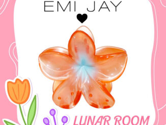 พร้อมส่ง  EMI JAY SUPER BLOOM CLIP IN NECTARINE PEARL