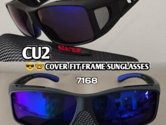 CU2 รุ่น 7168 แว่นตากันแดดครอบ Polarized lens
