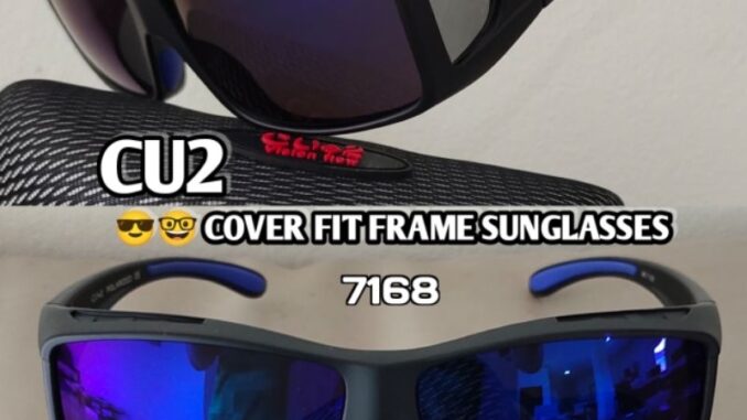 CU2 รุ่น 7168 แว่นตากันแดดครอบ Polarized lens CU2 รุ่น 7168 แว่นตากันแดดครอบ Polarized lens