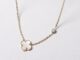 Grace Fine Jewelry สร้อยคอทองแท้9K เพชรแท้ รุ่น Lucky Clover with Mother of Pearl
