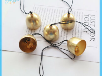 Itht> กระดิ่งลม ทองเหลือง โลหะ ขนาดเล็ก Diy สําหรับตกแต่งคริสต์มาส