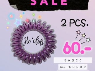 Sale 2 ชิ้น 60❤ยางรัดผม Ho'ololi Basic : All u can choose เลือกสีได้ตามใจชอบ Color your Style
