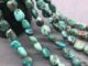Azurite Turquoise Beads ลูกปัดสีเขียวขุ่นหินหลวมธรรมชาติกรวดรูปร่างผิดปกติ DIY