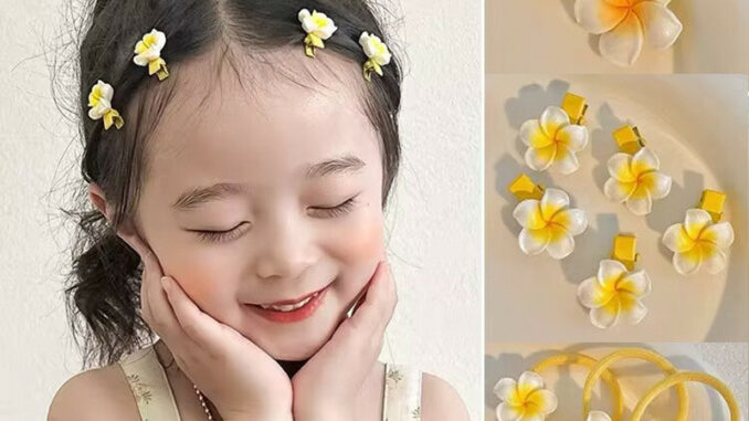 กิ๊บติดผม ลายดอกไม้น่ารัก สําหรับผู้หญิง 2024