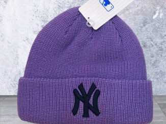 พร้อมส่ง! หมวกไหมพรม หมวกฮิบฮอบ NY  LA โลโก้ใหญ่ MLB