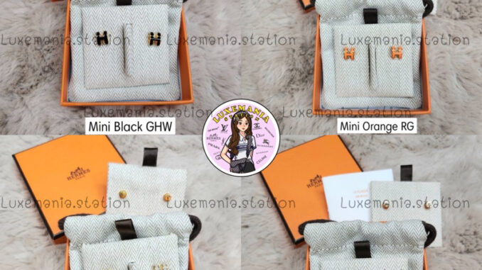 : New!! Hermes Earrings‼️ก่อนกดสั่งรบกวนทักมาเช็คสต๊อคก่อนนะคะ‼️