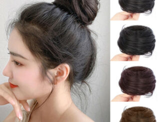 วิกผม ผูกผม ธรรมชาติ ฟู หัวซาลาเปา วิก Scrunchie ผู้หญิง เครื่องประดับผม