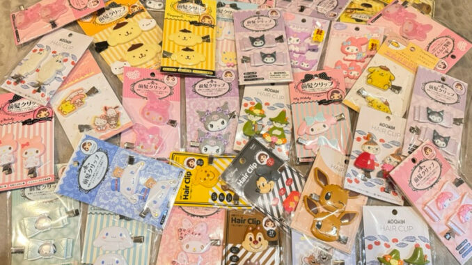 ✅พร้อมส่ง✅ กิ๊บติดผม Sanrio Hair Clip จากญี่ปุ่น ของแท้100%