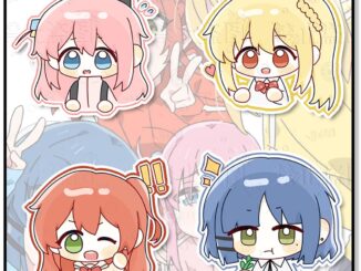เข็มกลัดอะคริลิค รูปการ์ตูน Lonely Rock Boqi Sauce น่ารัก สองมิติ สําหรับห้อยกระเป๋า