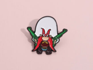 ตลก การ์ตูน Yosemite Sam เคลือบ Pin เข็มกลัด อะนิเมะ แมลง กระต่าย เข็มกลัด ป้าย กระเป๋าเป้สะพายหลัง เสื้อผ้า เครื่องประดับ ของขวัญ