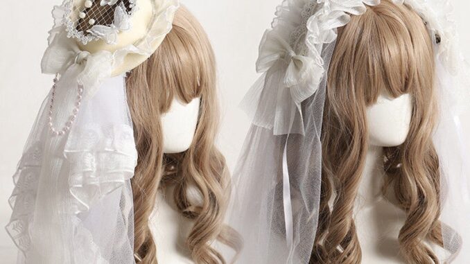 [เครื่องประดับผมโลลิต้า] ที่คาดผม แฮนด์เมด ขนาดเล็ก ลายดอกไม้ สีขาว สีดํา สีเบจ สไตล์โลลิต้า สําหรับเจ้าสาว