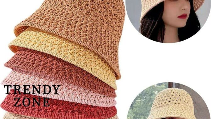 Trendyzone หมวกปีกกว้าง ระบายอากาศ สไตล์ชาวประมง Trendyzone หมวกปีกกว้าง ระบายอากาศ สไตล์ชาวประมง