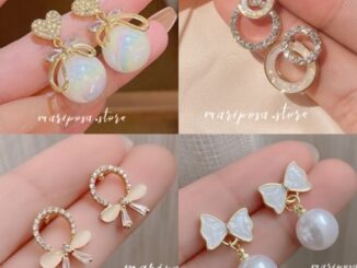 ต่างหูแฟชั่น เกาหลี สินค้าพร้อมส่งในกทม เครื่องประดับ