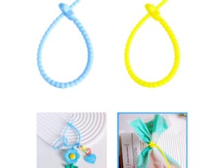 Yyq สายเชือกซิลิโคน รูปดาวน้อย 20 สี สําหรับคล้องพวงกุญแจ เครื่องประดับ DIY