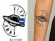 【Mars Tattoo】ใหม่ สติกเกอร์รอยสักชั่วคราว กึ่งถาวร 2 สัปดาห์ ติดทนนาน สําหรับสักชั่วคราว X149