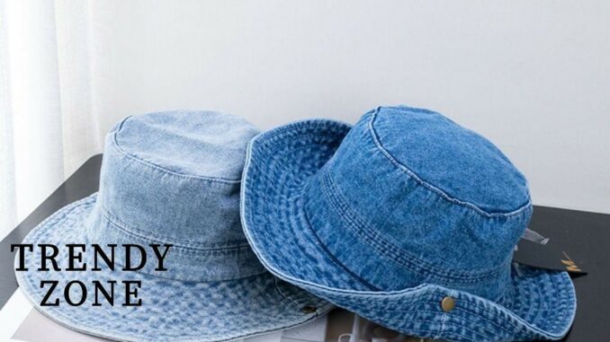 Trendyzone หมวกปีกกว้าง ผ้ายีน กันแดด พับได้ แฟชั่นสไตล์ชาวประมง สําหรับชายหาด Trendyzone หมวกปีกกว้าง ผ้ายีน กันแดด พับได้ แฟชั่นสไตล์ชาวประมง สําหรับชายหาด