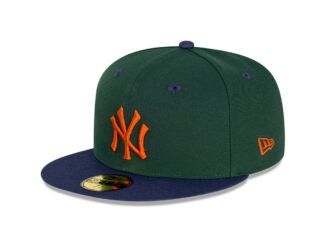 NEW YORK YANKEES SEASONAL DARK GREEN 59FIFTY CAP