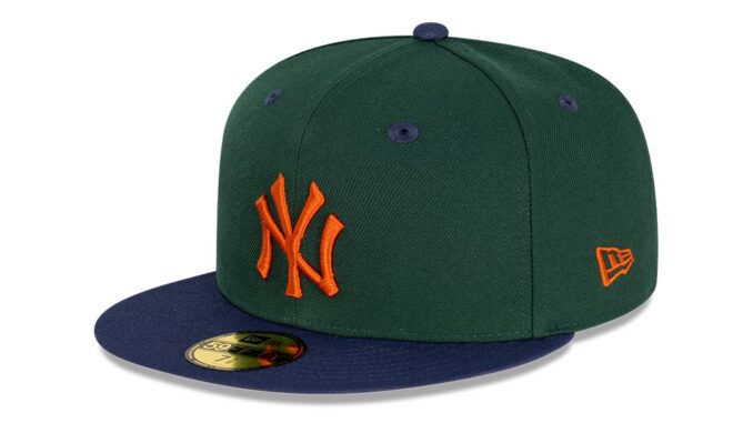 NEW YORK YANKEES SEASONAL DARK GREEN 59FIFTY CAP