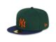 NEW YORK YANKEES SEASONAL DARK GREEN 59FIFTY CAP