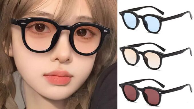 แว่นตากันแดด กรอบกลม ขนาดเล็ก ป้องกันรังสียูวี สีเขียว สไตล์วินเทจ แฟชั่นสําหรับผู้ชาย และผู้หญิง แว่นตากันแดด กรอบกลม ขนาดเล็ก ป้องกันรังสียูวี สีเขียว สไตล์วินเทจ แฟชั่นสําหรับผู้ชาย และผู้หญิง