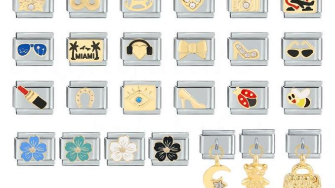 โมดูลสร้อยข้อมือ แฮนด์เมด DIY สไตล์เรโทร สําหรับของขวัญวันวาเลนไทน์ 2024