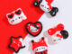 กิ๊บติดผมเรซิ่น ลายการ์ตูนแมว ประดับโบว์ แฮนด์เมด diy