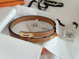 ✨แอร์เมส Hermes Kelly 18mm Belt women's belt เข็มขัดสตรี Full set Hermès