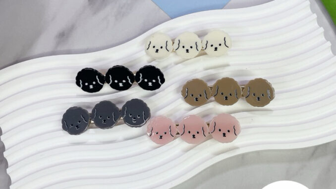 ❤️‍ พร้อมส่งจากไทย❤️‍  กิ๊บติดผมน่ารัก กิ๊บติดผมหน้าน้องหมา