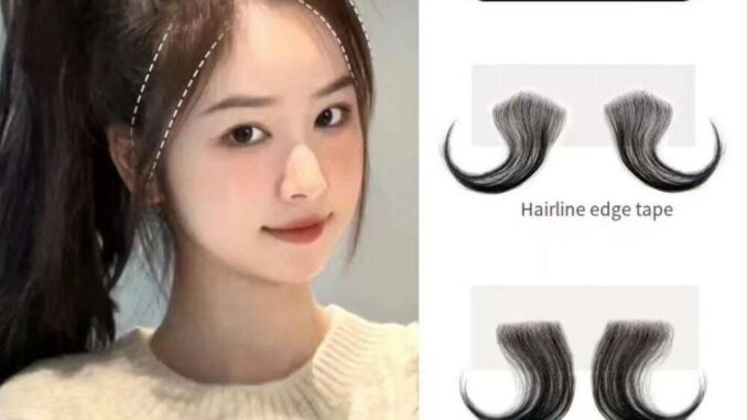Lanugo แฮร์พีชผมปลอม ผมหน้าผาก แบบมองไม่เห็น ดูเป็นธรรมชาติ สําหรับผู้หญิง