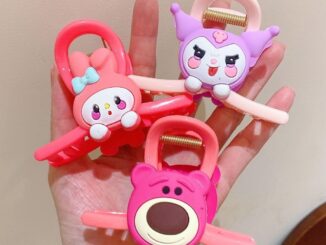 กิ้ฟหนีบผมลายการ์ตูนซาริโอลายน่ารักใช้ใด้ทั้งเด็กและผู้ใหญ่