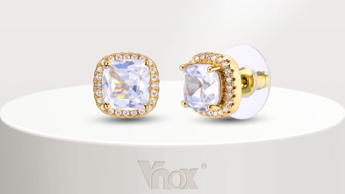 Vnox ต่างหูสตั๊ด ประดับเพทาย ทรงสี่เหลี่ยม สไตล์พังก์ ฮิปฮอป หรูหรา สําหรับผู้หญิง ผู้ชาย Vnox ต่างหูสตั๊ด ประดับเพทาย ทรงสี่เหลี่ยม สไตล์พังก์ ฮิปฮอป หรูหรา สําหรับผู้หญิง ผู้ชาย