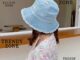 Trendyzone หมวกบักเก็ตยีน พับได้ แต่งรอยขาด แฟชั่นฤดูร้อน สําหรับตกปลา