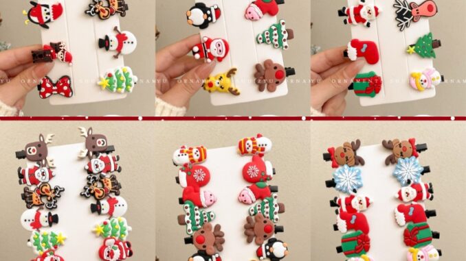 20 ชิ้น ชุดกิ๊บติดผม ลายการ์ตูนคริสต์มาสน่ารัก แฟชั่นสไตล์เกาหลี สําหรับเด็ก มี 20 ชิ้น ชุดกิ๊บติดผม ลายการ์ตูนคริสต์มาสน่ารัก แฟชั่นสไตล์เกาหลี สําหรับเด็ก มี