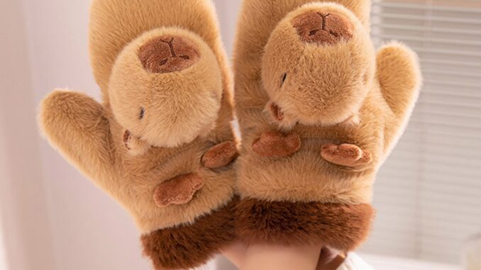 ถุงมือให้ความอบอุ่น ลายเพนกวิน คาปิบารา สัตว์ เหมาะกับฤดูหนาว สําหรับผู้หญิง 2024 ถุงมือให้ความอบอุ่น ลายเพนกวิน คาปิบารา สัตว์ เหมาะกับฤดูหนาว สําหรับผู้หญิง 2024