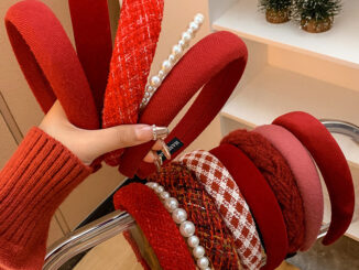 ที่คาดผม ผ้ากํามะหยี่ ลายกะโหลกศีรษะ สีแดง สไตล์เกาหลี เรโทร สําหรับผู้หญิง
