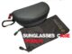 กล่องแว่นตา+ซองแว่น ZEEN PERFECT ทรงแตงโมหั่น ขนาด 170x100x58 mm. zipper with calabiner free